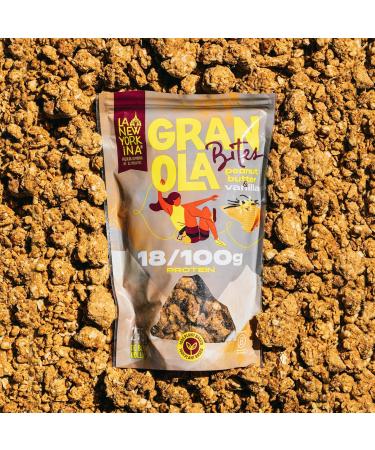 LA NEWYORKINA Granola Peanut Butter Vanille avec flocons d'avoine et cr me d'arachide Granola sp cial avec une saveur profonde de cr me d'arachide et la touche parfaite de vanille - Buy Online on GoSupps.com