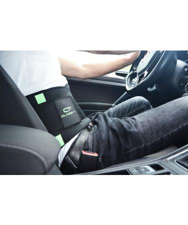 Back Bandage Support Belt for Everyday & Sports | Reliable Injury Protection | Double Closure for Perfect Fit | Available in 5 Sizes (L: 86-95cm) - Buy Online on GoSupps.com