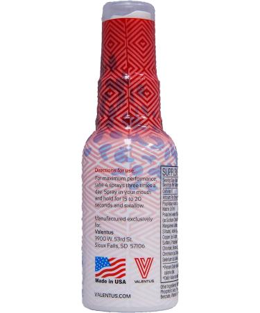 Valentus Prevail MAX Red Blood Cell Energy & Focus Boost Spray - 60ml (90 Servings) | International Shipping Available - Buy Online on GoSupps.com