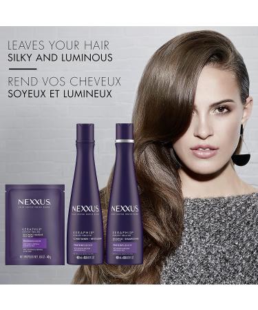 Nexxus Keraphix Gift Set for Damaged Hair with Shampoo Conditioner and Treatment Masque made with Keratin Protein and Black Rice 3 Count - Buy Online on GoSupps.com