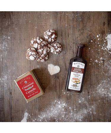 Watkins Pure Ground Cinnamon - 6 oz Gourmet Spice Tin | Premium Flavor - Buy Online on GoSupps.com