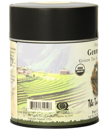 Organic Genmaicha Brown Rice Tea - Tao of Tea 3.5 oz (100g) | Premium Japanese Green Tea - Buy Online on GoSupps.com