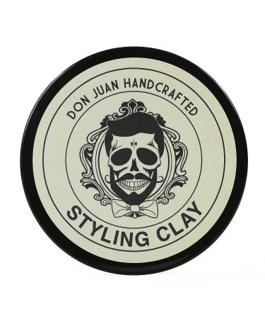 Don Juan Handcrafted Styling Clay Pomade 4oz - Medium Hold - Matte Finish - Water Based - Summer Breeze Scent - Buy Online on GoSupps.com