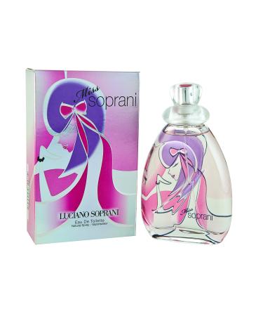 Miss Soprani Perfume Eau de Toilette Spray for Women 3.3 Ounce