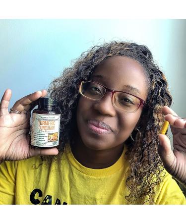 Turmeric Curcumin & Black Pepper Extract Capsules - Vegan Joint Support & Immune Booster - Buy Online on GoSupps.com