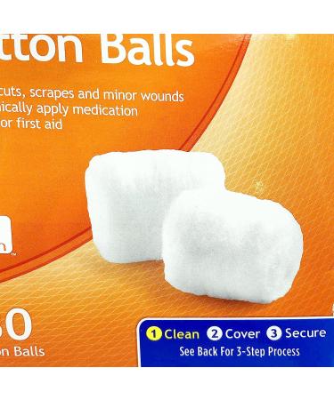 REXALL STERILE Cotton Ball 130CT - Soft and Absorbent | Shop Now - Buy Online on GoSupps.com