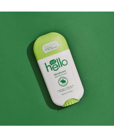 Shea Butter Fresh Citrus Deodorant | Aluminum-Free for Women & Men | 24-Hour Protection | 2.6 oz - No Baking Soda, Parabens, or Sulfates - Buy Online on GoSupps.com