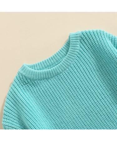 RWYBEYW Christmas Toddler Baby Knit Sweater - Long Sleeve Candy Color Crewneck Sweatshirt for Fall Winter - Buy Online on GoSupps.com