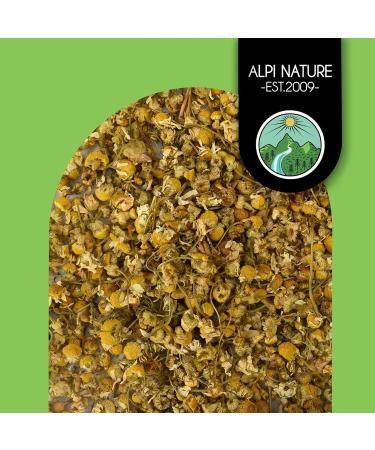 Organic chamomile loose tea (250g 8.8oz) organic chamomile tea whole chamomile flowers gently dried from controlled organic cultivation laboratory-tested 250 GR (8.8oz) - Buy Online on GoSupps.com