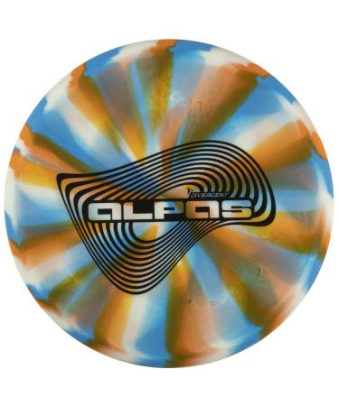 Divergent Discs ALPAS Putt and Approach Disc in Flexible StayPut Rubber from Pattern 3
