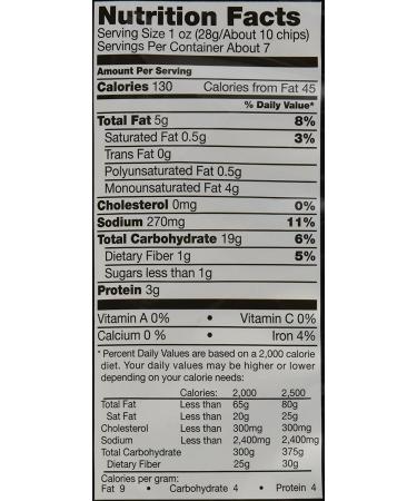 Stacy's Simply Naked Pita Chips 7.33oz | Healthy Snack Option - Buy Online on GoSupps.com