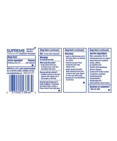 Head & Shoulders Supreme Argan Oil & Vitamin E Scalp Serum 1.3 Fl Oz - Buy Online on GoSupps.com
