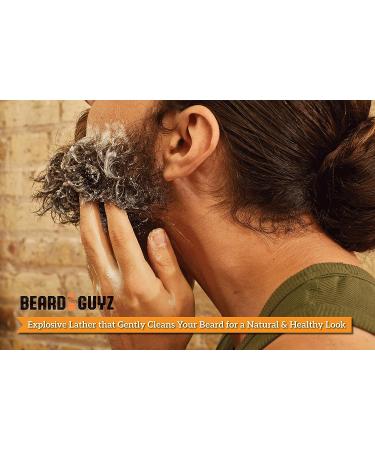 Beard Guyz Beard Wash - 8 oz: Invigorate Your Beard with Natural Cleansing Formula - Buy Online on GoSupps.com