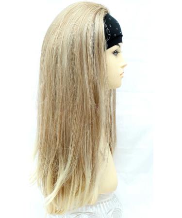 Forever Young Extra Long 3/4 Half Wig Fall Clip in Hair Extension - Color: Sandy Light Blonde Mix - Buy Online on GoSupps.com