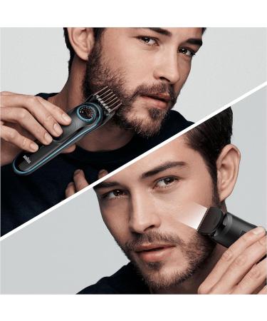 Braun Beard Trimmer & Hair Clippers + Gillette Fusion5 ProGlide Razor | UK 2 Pin Plug - BT3240 Black/Blue - Buy Online on GoSupps.com