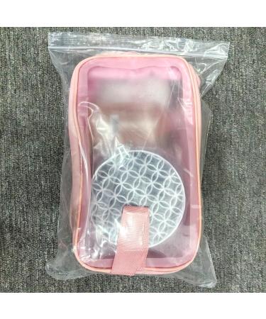 QUKLOGEN 3 in 1 Makeup Brush Cleaning Set Multifunctional Washing Bowl Drying Basket with Handle Silicone Cleaner Mat Removal Cleaner Sponge 150ml/5.12fl.oz Professional Makeup Brush Cleaner Purple - Buy Online on GoSupps.com