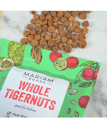 Organic Tigernuts 16oz - All-Natural, Nutrient-Rich, High Fiber Paleo Snack | Mariam Goods - Buy Online on GoSupps.com