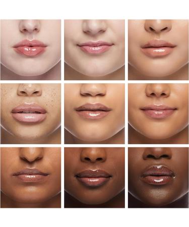 LANGMANNI Hydrating Lip Glow Oil - Moisturizing Nourishing Lip Oil for Dry Lips - Transparent Gloss (#02 Raspberry) - Buy Online on GoSupps.com