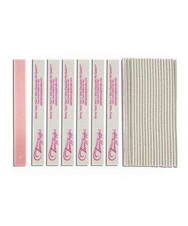 Tammy Taylor Peel  N  Stick Clean Finish Buffer | Natural Nail Buffing File for Fingernails and Toenails | Sanitary  Replaceable  Durable Cloth Material | 10 Pack 10 Count (Pack of 1)