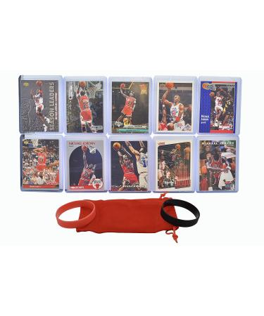 Michael Jordan MJ (10) Assorted Basketball Cards Bundle - Chicago Bulls Trading Cards - MVP # 23