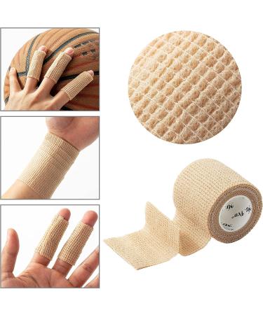 Mr. Pen Self Adhesive Bandage Wrap 6 Pack - Skin Colored - 2 x 5 Yards - Cohesive & Elastic Medical Wrap - Buy Online on GoSupps.com