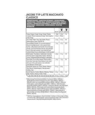 Buy Jacobs Latte Macchiato Classico Tassimo Capsules - Pack of 40 (5 Packs of 8 Drinks) | International Shipping Available - Buy Online on GoSupps.com