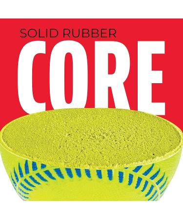 Franklin Sports Pro Brite Neon Rubber Teeball 2-Pack - MLB Youth Tball for Baseball & Softball - Buy Online on GoSupps.com