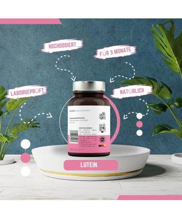 Lutein Capsules from Tagetes Extract - 90 Carotenoid Complex for Eye Health | VitaminFuchs Lutein & Vision Support - Buy Online on GoSupps.com