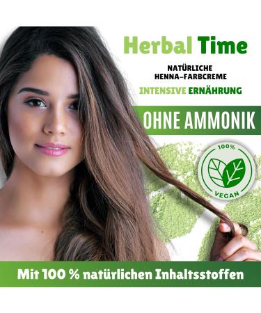 Herbal Time Natural Hair Color - Henna Silver Blonde N 1 | Ammonia-Free Sulfate-Free Paraben-Free | 100% Vegetable | Temporary 75ml Hair Dye - Buy Online on GoSupps.com