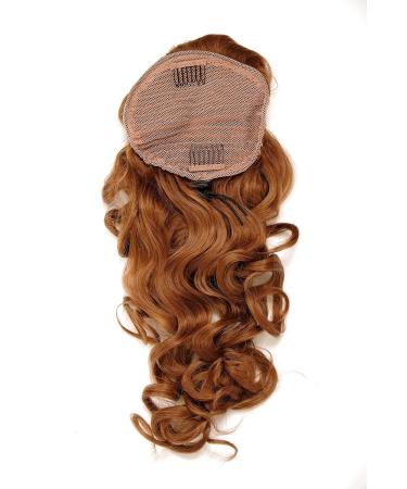 WIG ME UP WK03-30 Voluminous Curly Hairpiece - 60cm Long Copper Brown Braid with Combs & Elastic Band - Buy Online on GoSupps.com