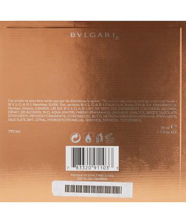 Bvlgari Aqva Amara Eau de Toilette Spray for Men 1.7 Fluid Ounce 1.7 Fl Oz (Pack of 1) - Buy Online on GoSupps.com
