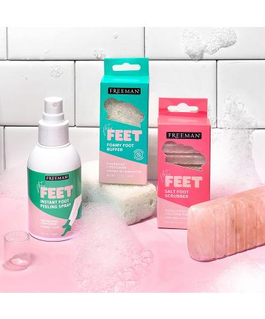 Freeman Beauty Flirty Feet Instant Foot Peeling Spray â€“ Coconut & Aloe, 4 fl oz - Buy Online on GoSupps.com