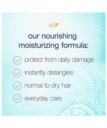 Dove Nutritive Solutions Moisturizing Conditioner - 12 oz | Daily Moisture Deep Conditioner for Normal to Dry Hair - Buy Online on GoSupps.com