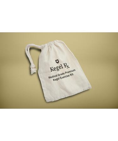 PC Muscle Exercise Kit - Medical Grade Kegel Weights for Women | Tighten Pelvic Floor Stop Leaking & Prevent Prolapse - 70g & 30g Set - Buy Online on GoSupps.com