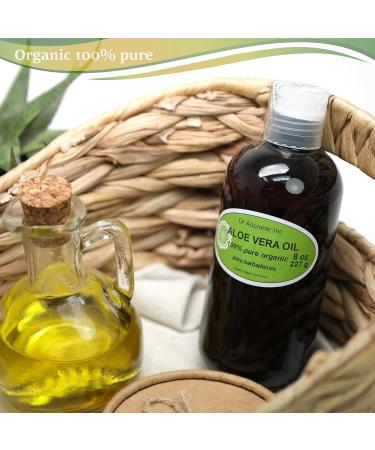 Buy Dr Adorable 8 oz Aloe Vera Oil - 100% Pure Natural Organic - International Shipping Available - Buy Online on GoSupps.com