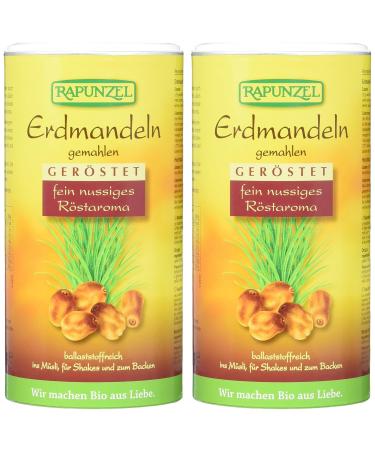 Buy Organic Rapunzel Tiger Nuts - Ground & Roasted 2-Pack (2x300g) | Healthy Snack | International Shipping - Buy Online on GoSupps.com