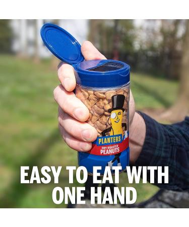 Planters Pop & Pour Dry Roasted Peanuts - 4 Pack of 7 oz. Jars - Buy Online on GoSupps.com