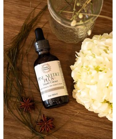Pine Needle Plus+ Herbal Extract Drops - Immune Support with Elderberry and Star Anise - Buy Online on GoSupps.com