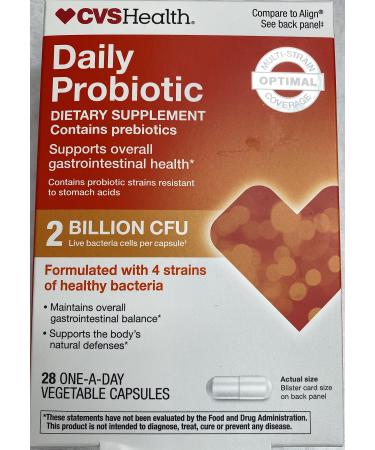CVS Health Digestive Probiotic Vegetable Capsules