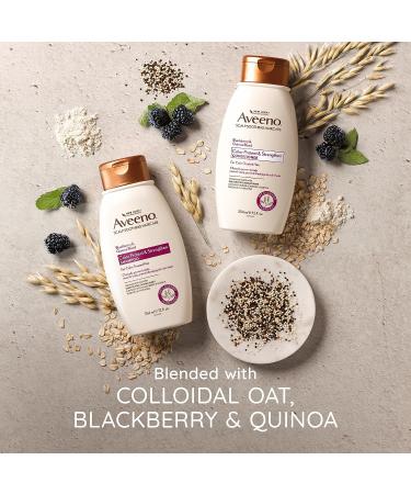 Aveeno Blackberry Quinoa Protein Blend Sulfate-Free Conditioner - Color-Treated Hair Protection - 12 Fl Oz - Buy Online on GoSupps.com