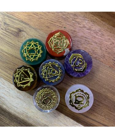 Natural Crystal Rough Natural Seven Stone Reiki Crystal Stones