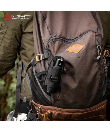 TH1 Tactical Flashlight Holster - Stretchable Rotatable Clip - 360 Degree Holder - Police Military Security - Black - Buy Online on GoSupps.com