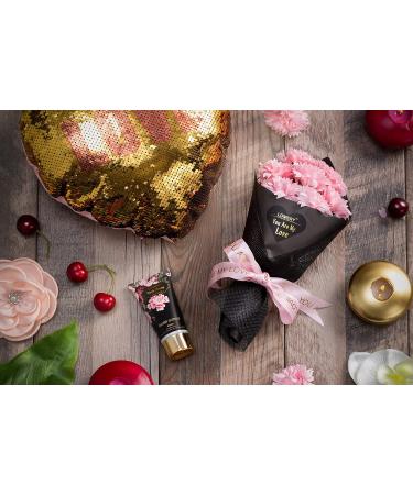 Luxury Bath and Body Gift Baskets for Women | Spa Gift Set with Essential Oils Floral Soaps Hand Lotion & Heart Pillow - Perfect International Gifts - Buy Online on GoSupps.com
