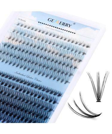 Lash Cluster 240pcs 3D Effect Cluster Individual Lashes D Curl 10D 20D 0.07mm 8-16mm Mix Ribbon Lashes Wide Stem Natural Volume Lashes DIY Eyelash Extension GEMERRY Lashes(10D+20D-D-0.07-8-16mm) 8-16 mix 10D+20D-0.07D - Buy Online on GoSupps.com