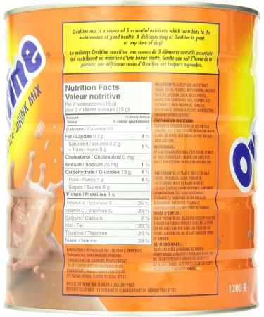 Ovaltine Chocolate Tin 1200g (Pack of 6) - Buy Online on GoSupps.com