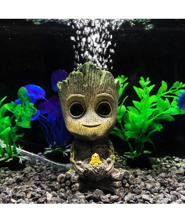 AnxunJim Aquarium Groot Air Bubbler Set - Fish Tank Air Stone Decorations - Buy Online on GoSupps.com