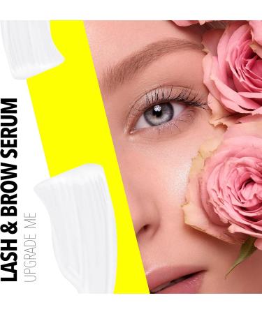 Banana Beauty Brow & Lash Serum Upgrade Me - For Longer Fuller Lashes - Gentle on Eye Area - Natural Formula - Hormone-Free Lash Serum - Eyebrow Serum - Buy Online on GoSupps.com