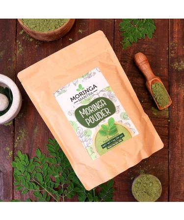 Moringa Mantra Moringa Leaf Powder 1 kg Naturally Grown Powdered Moringa Leaves Tested for Heavy Metals 1 kg (Pack of 1) - Buy Online on GoSupps.com