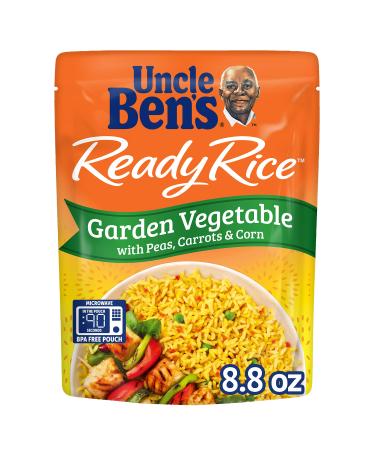 Uncle Ben's Ready Rice Garden Vegetable Pouches, Ready to Heat, 8.8 Ounce (Pack of 6)
