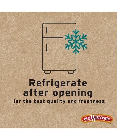 Old Wisconsin Premium Summer Sausage - 100% Natural, High-Protein, Low-Carb, Keto, Gluten-Free - 8 Ounce - Buy Online on GoSupps.com